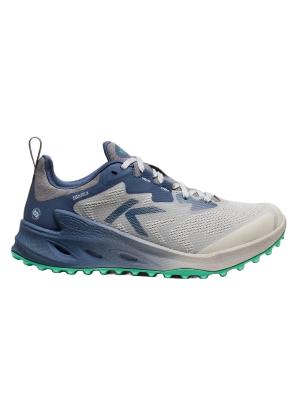 Keen Women’s Zionic NXT Vapor/Ballad BlueWaterproof Hiking Shoes-Sz 12, Like New